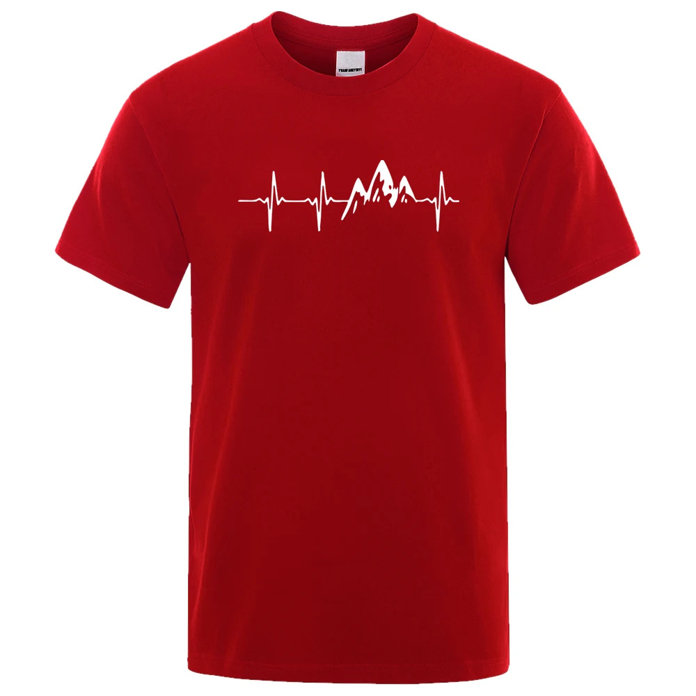 Mountain ECG Summer Mens And Womens Short-sleeve photo 5