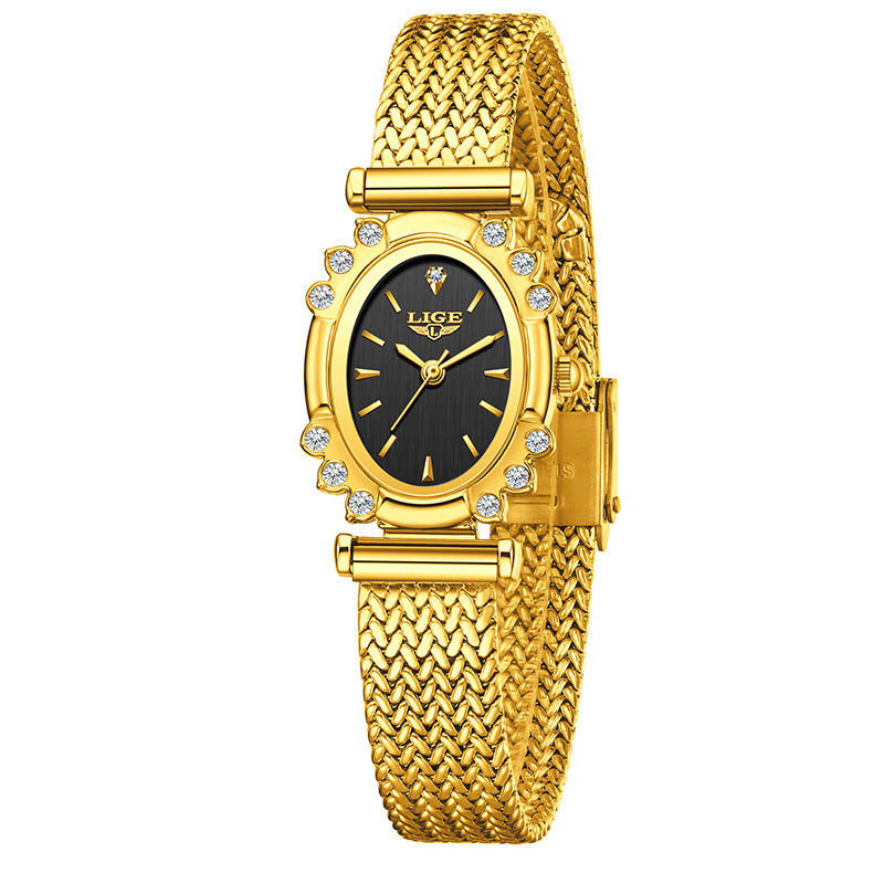 Womens Wheat-ear Strap Square Watch photo 6