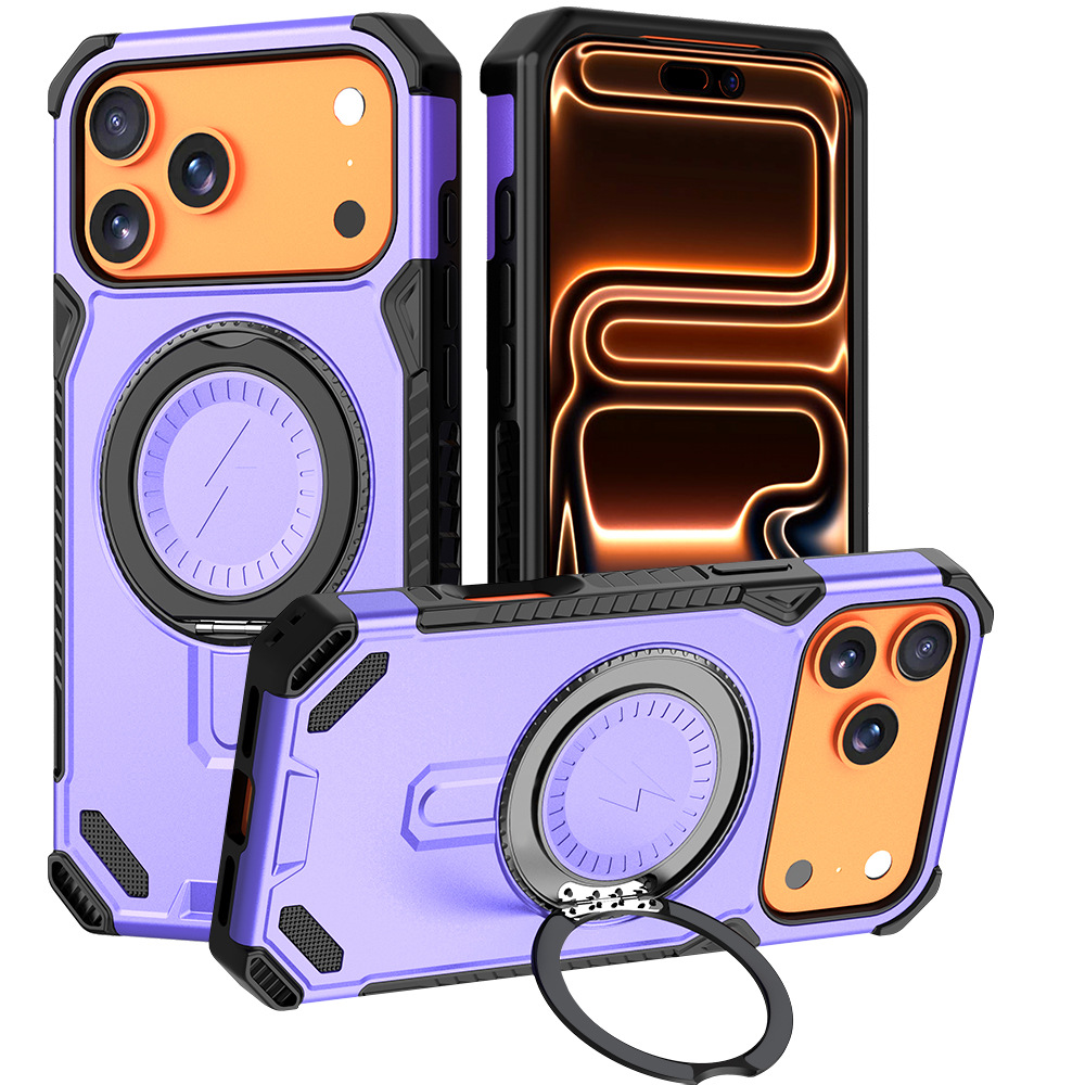 Magnetic Bracket Ring-clasp Phone Case photo 6
