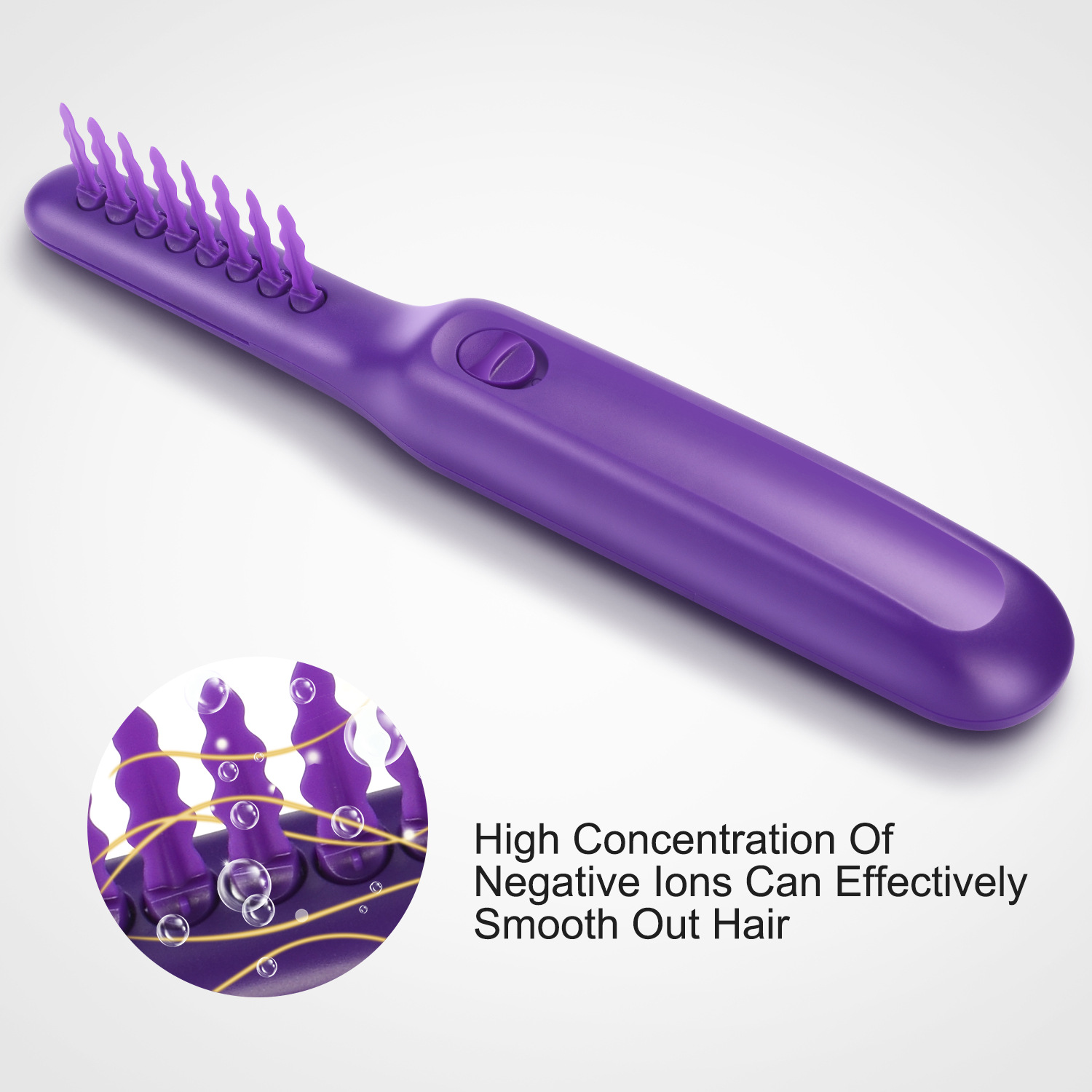 Copper Straightening Comb Electric Curling Iron photo 7
