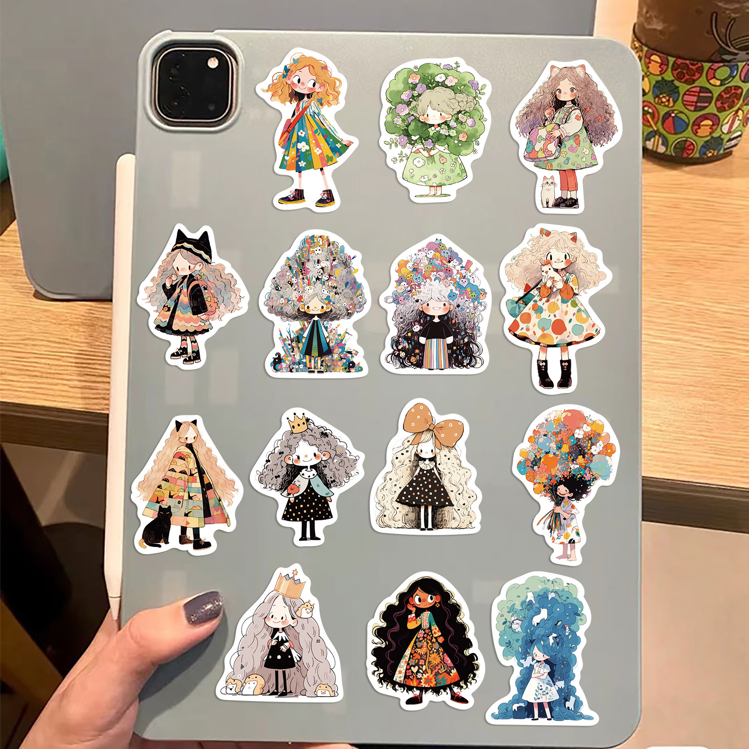 50 Pieces Cross-border JDM CAR Initial D Modified Racing Creative Trend Cartoon Graffiti Waterproof Stickers Wholesale photo 3