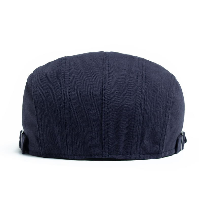 Men's Classic Solid-Color Casual Mens Beret photo 8