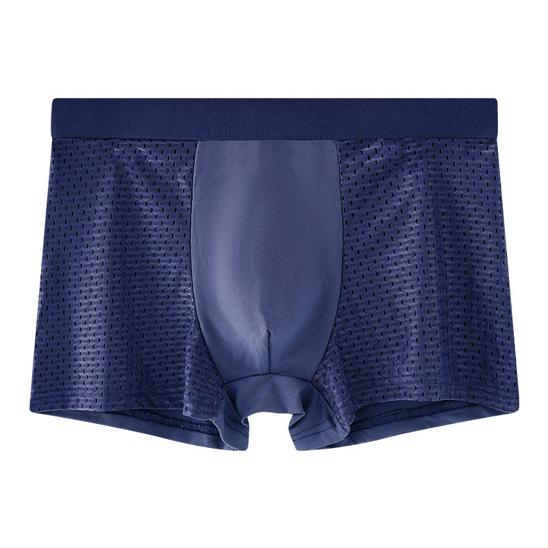 Fashionable Ice-silk Mesh Breathable Boxer Briefs photo 4
