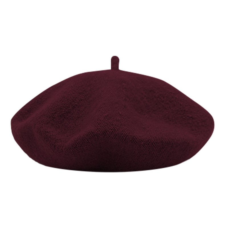 Childrens Beret British-Style Vintage Wool Beret photo 6