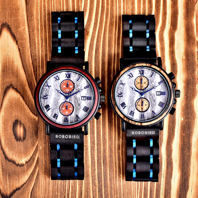 Unisex Wooden Quartz Decoration Watch photo 6