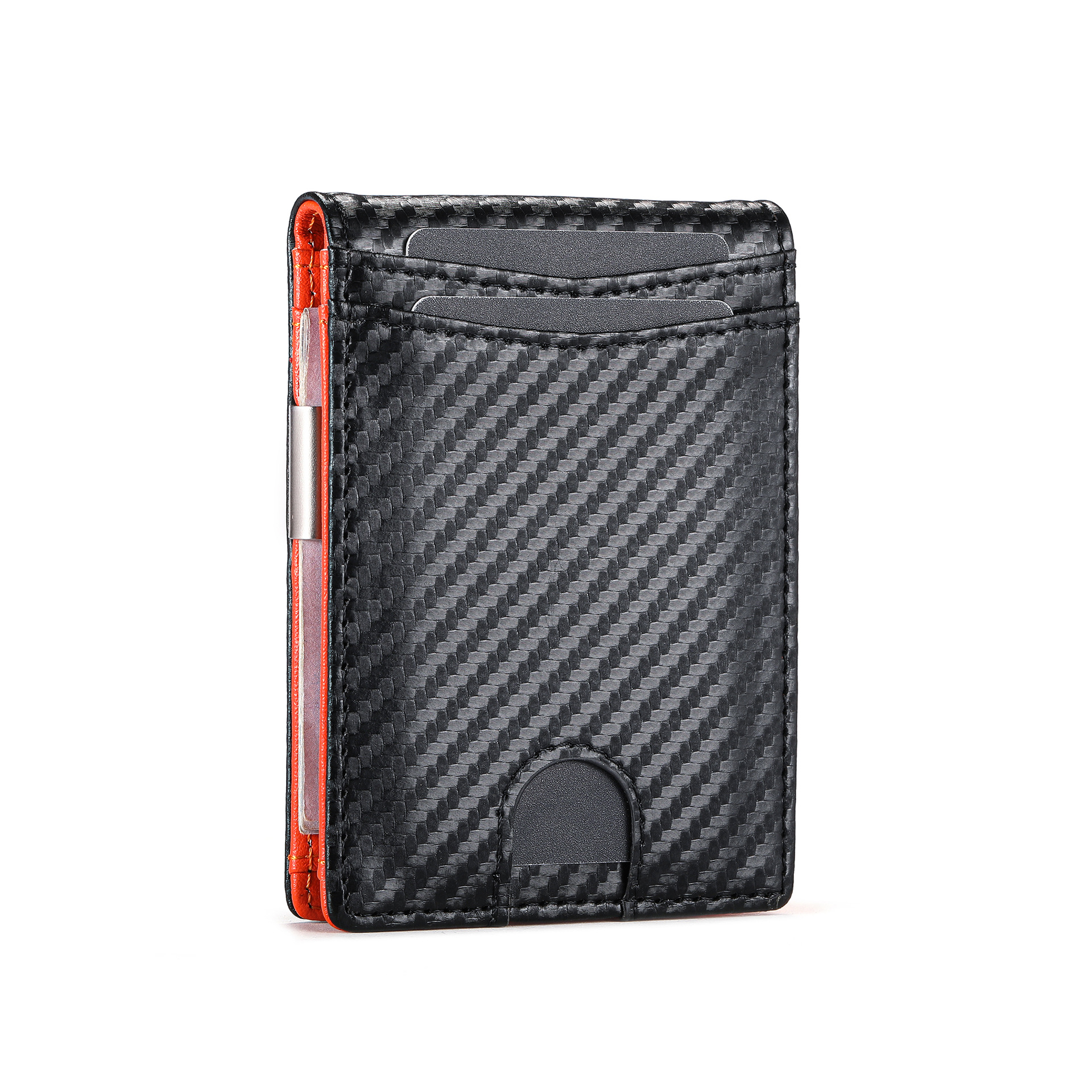 Card Holder For Men Automatic Pop-up Card RFID-blocking Aluminum Card Case photo 4