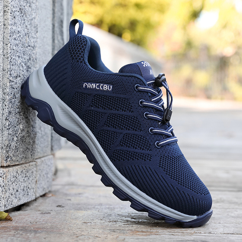 Men's And Women's Wear-resistant Widened Walking Soft Sole Shoes photo 4