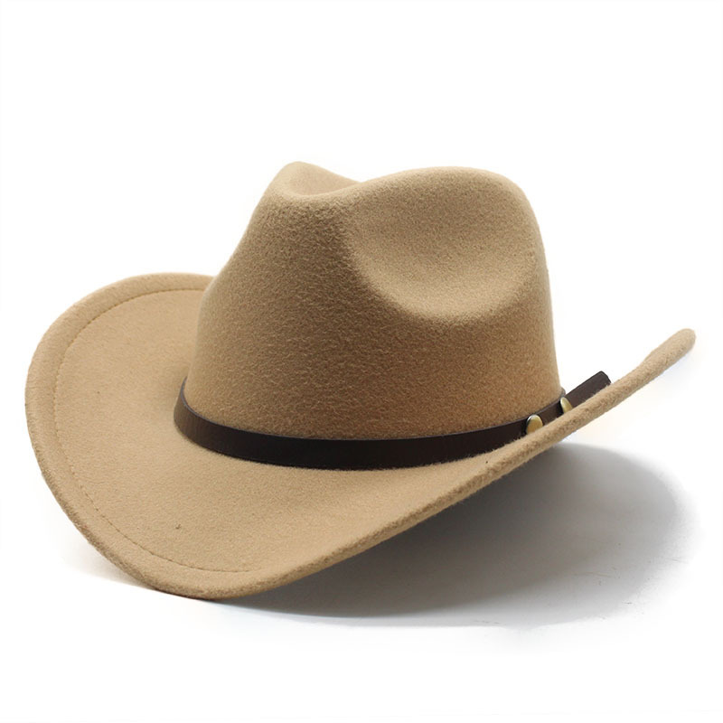 Mens And Womens Equestrian Cap With Rolled Brim Jazz-style Denim Hat photo 5