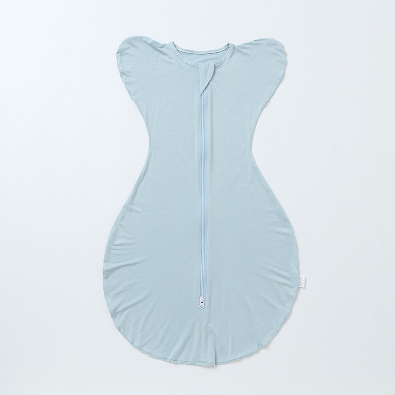 Newborn Baby Anti-Spreading Cooling Bamboo Fiber Swaddle Sack photo 3