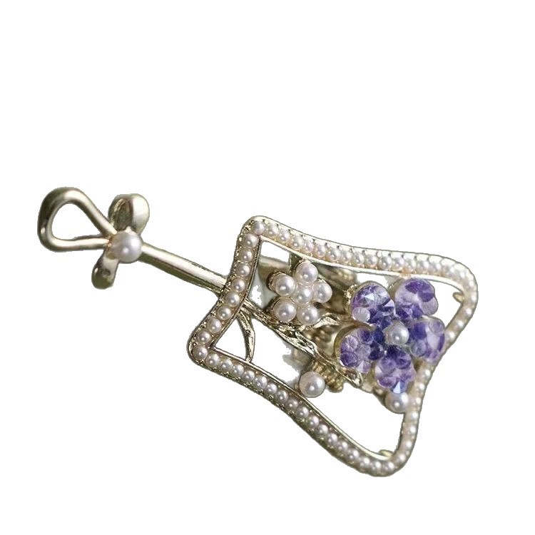Bang Clip Vintage Mini Hair Clip Girls' Headwear photo 6