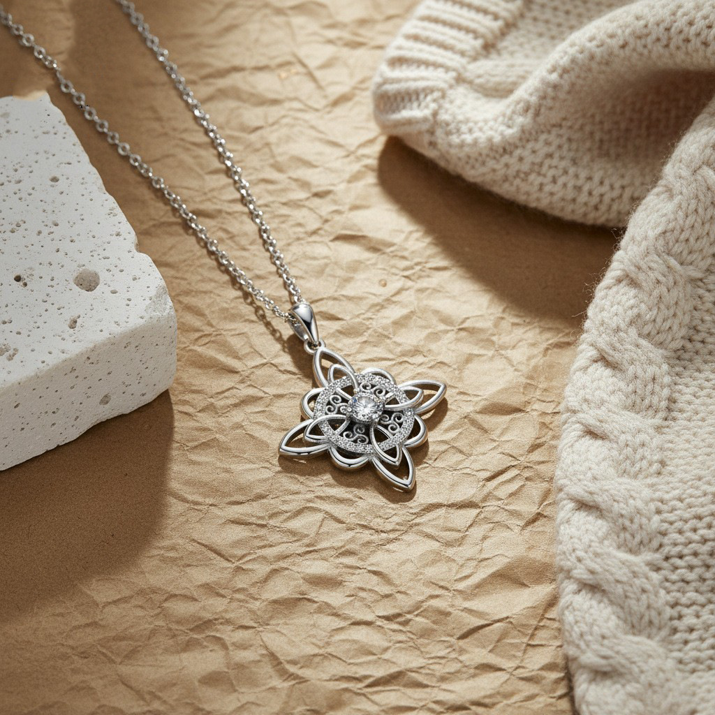 Light-luxury High-end Zircon-studded Womens Fashion Clavicle Necklace photo 3