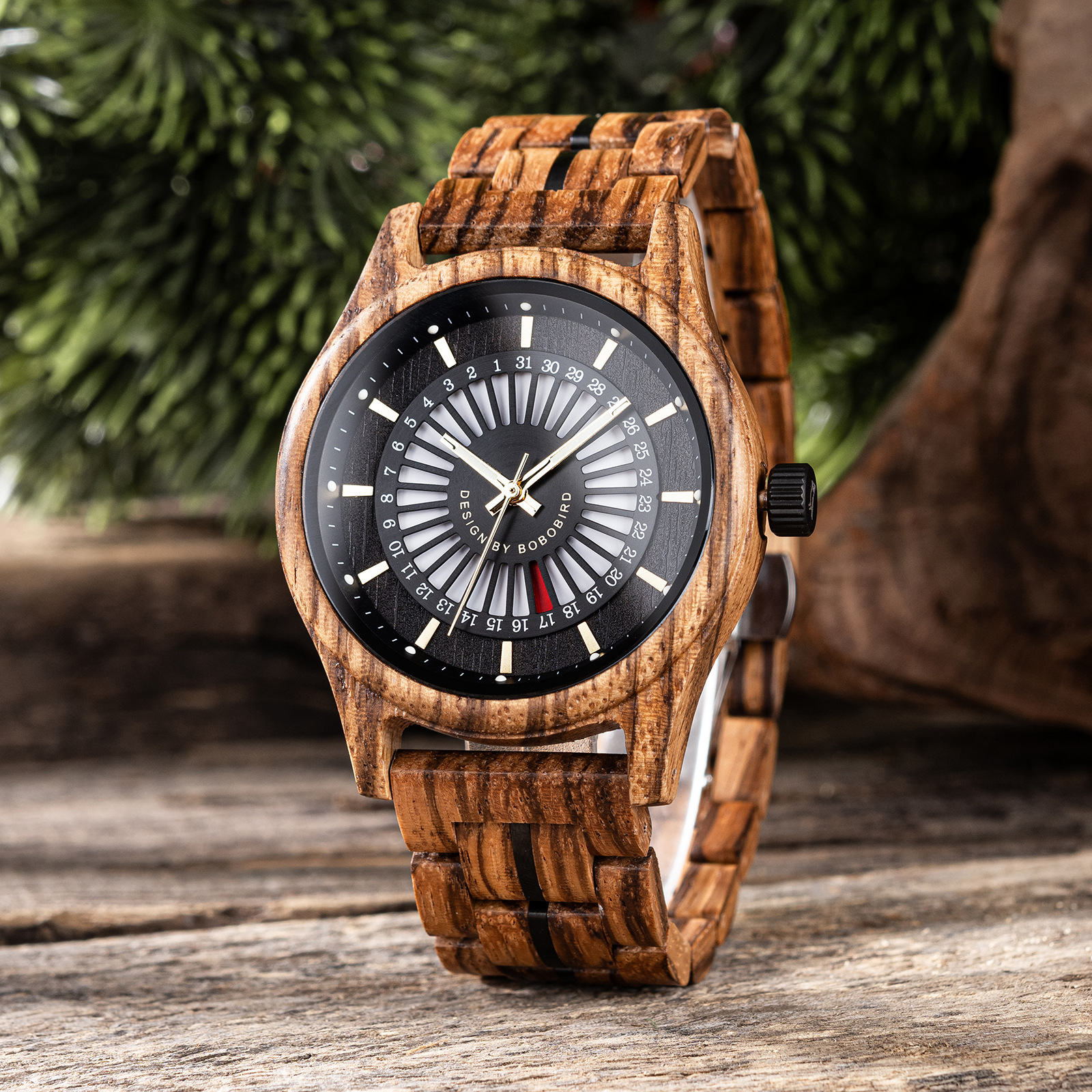 Wooden Mens Watch photo 5