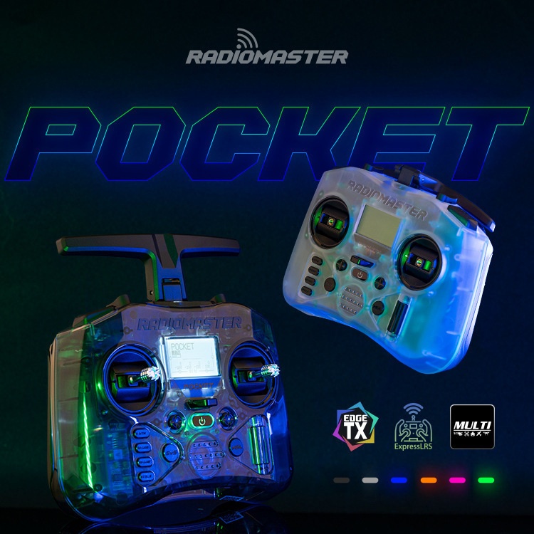 Pocket Remote Control Hall Rocker Portable Elrs Protocol photo 1