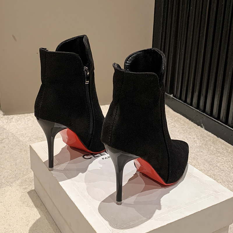 Women's Red-bottom Sexy Stiletto Boots photo 2
