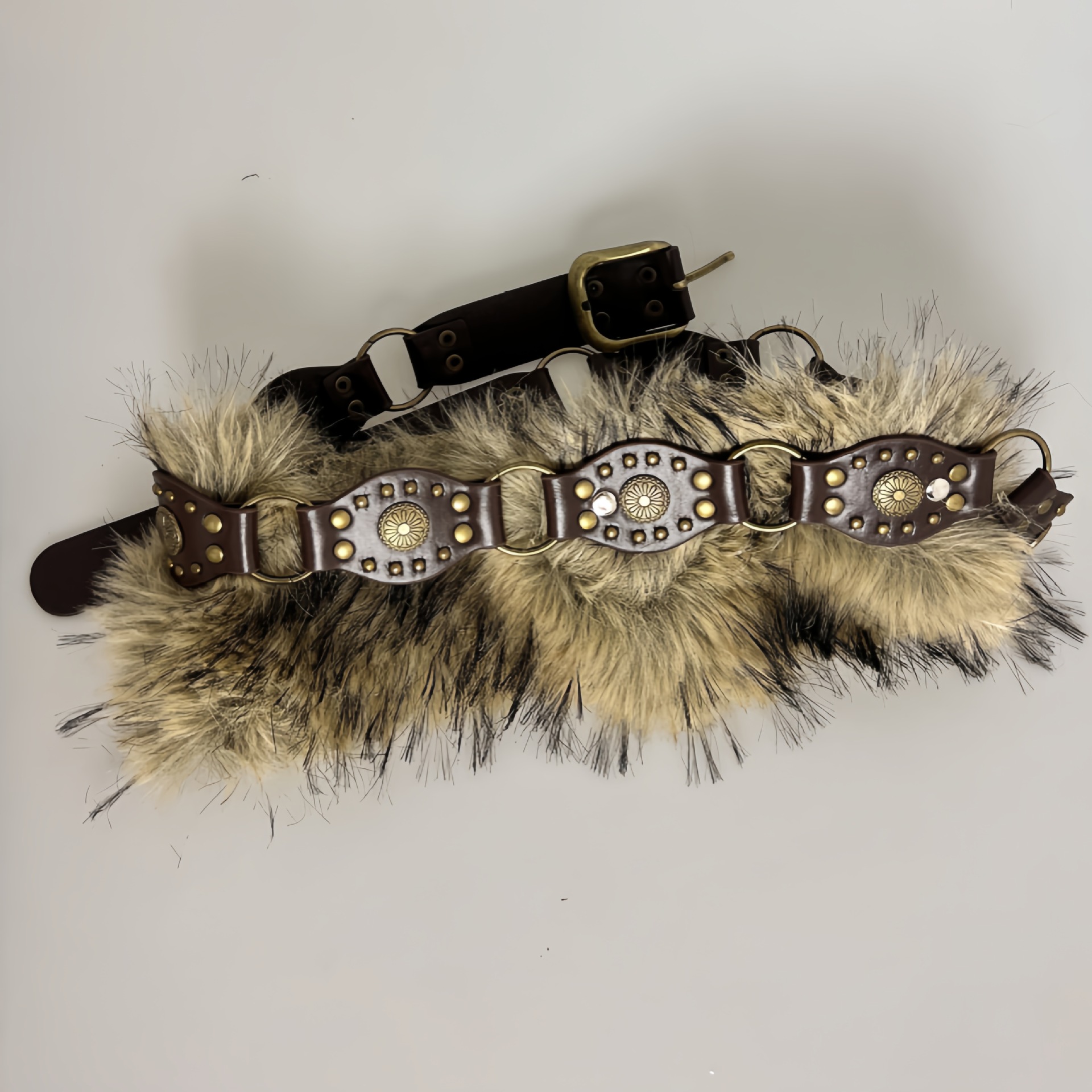 New Western Cowboy-style Plush Belt photo 2