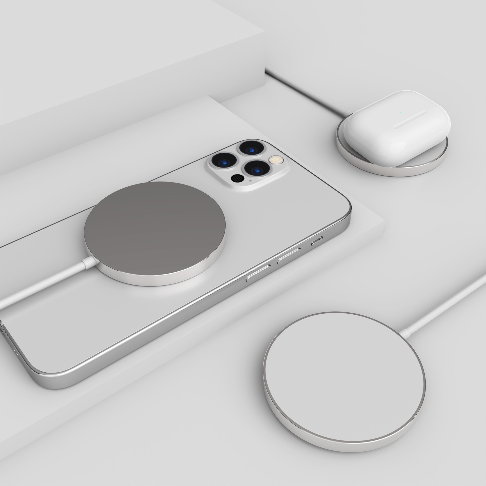 Magnetic Wireless Charger For Phones photo 1