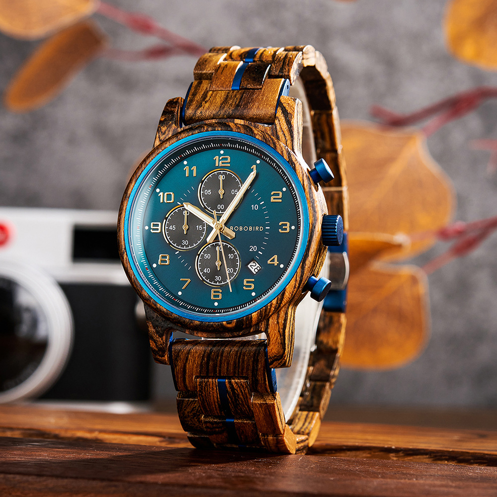 Wooden Mens Watch photo 2