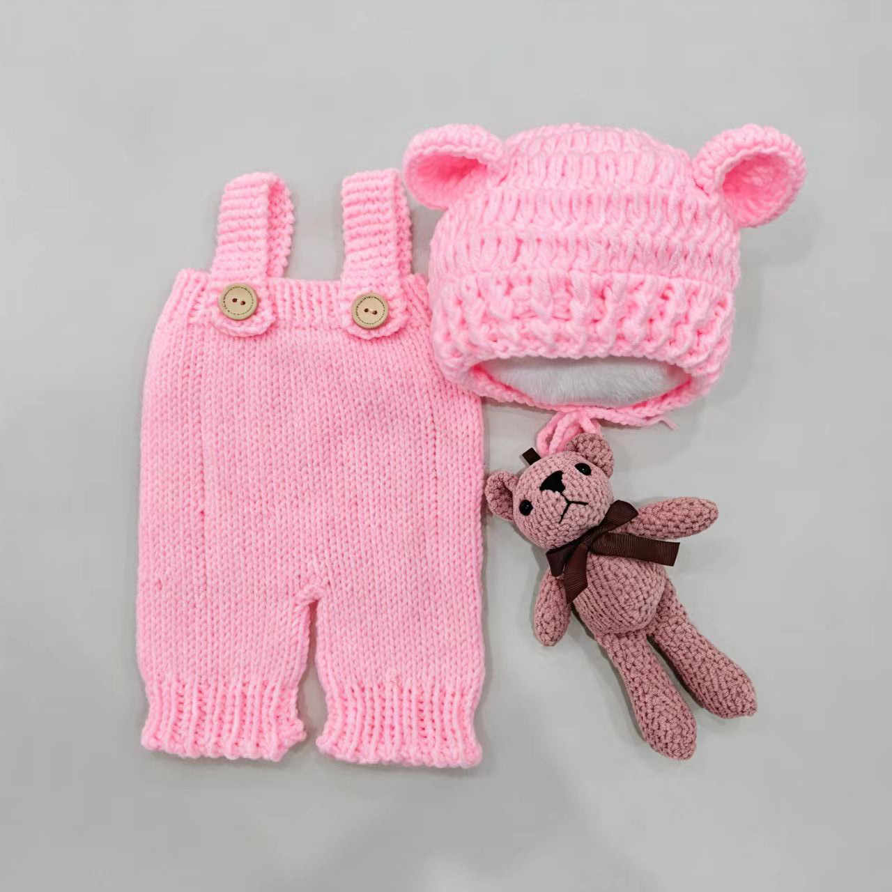 Newborn Baby Studio Photography One-month-old Outfit Set photo 6