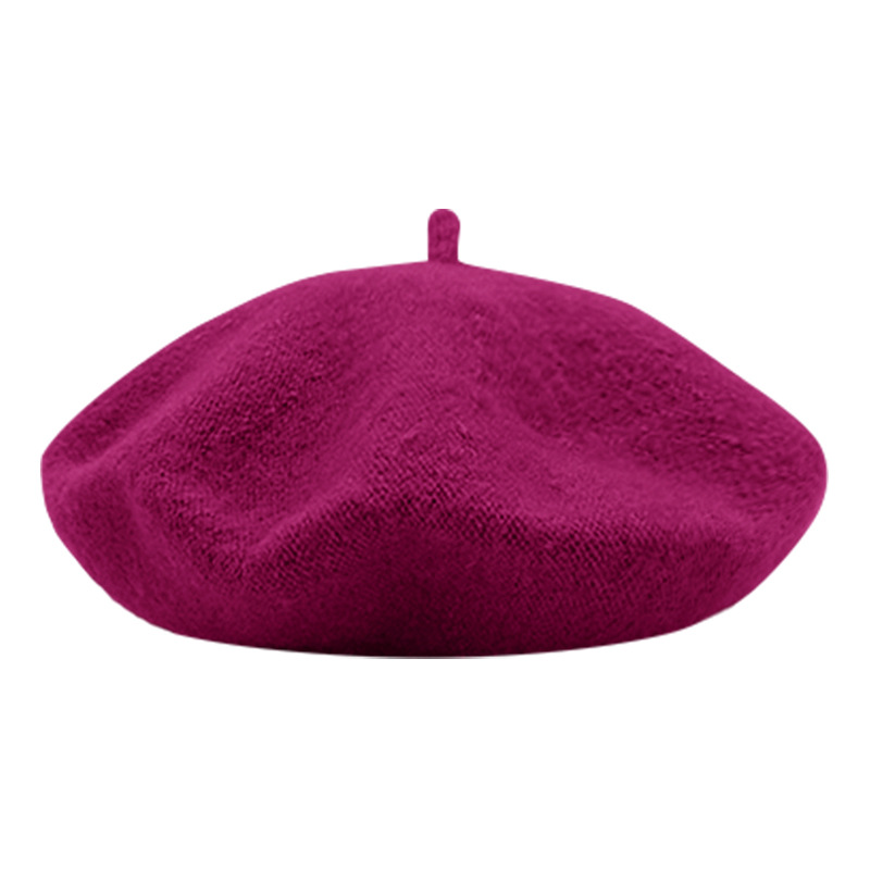 Childrens Beret British-Style Vintage Wool Beret photo 3