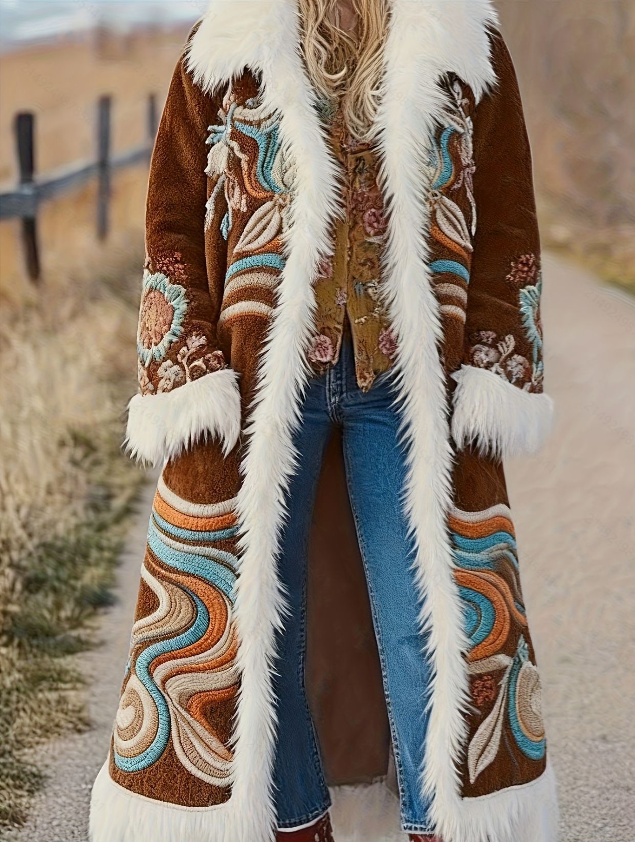 Western-style Vintage Denim Coat For Women European And American Style photo 5