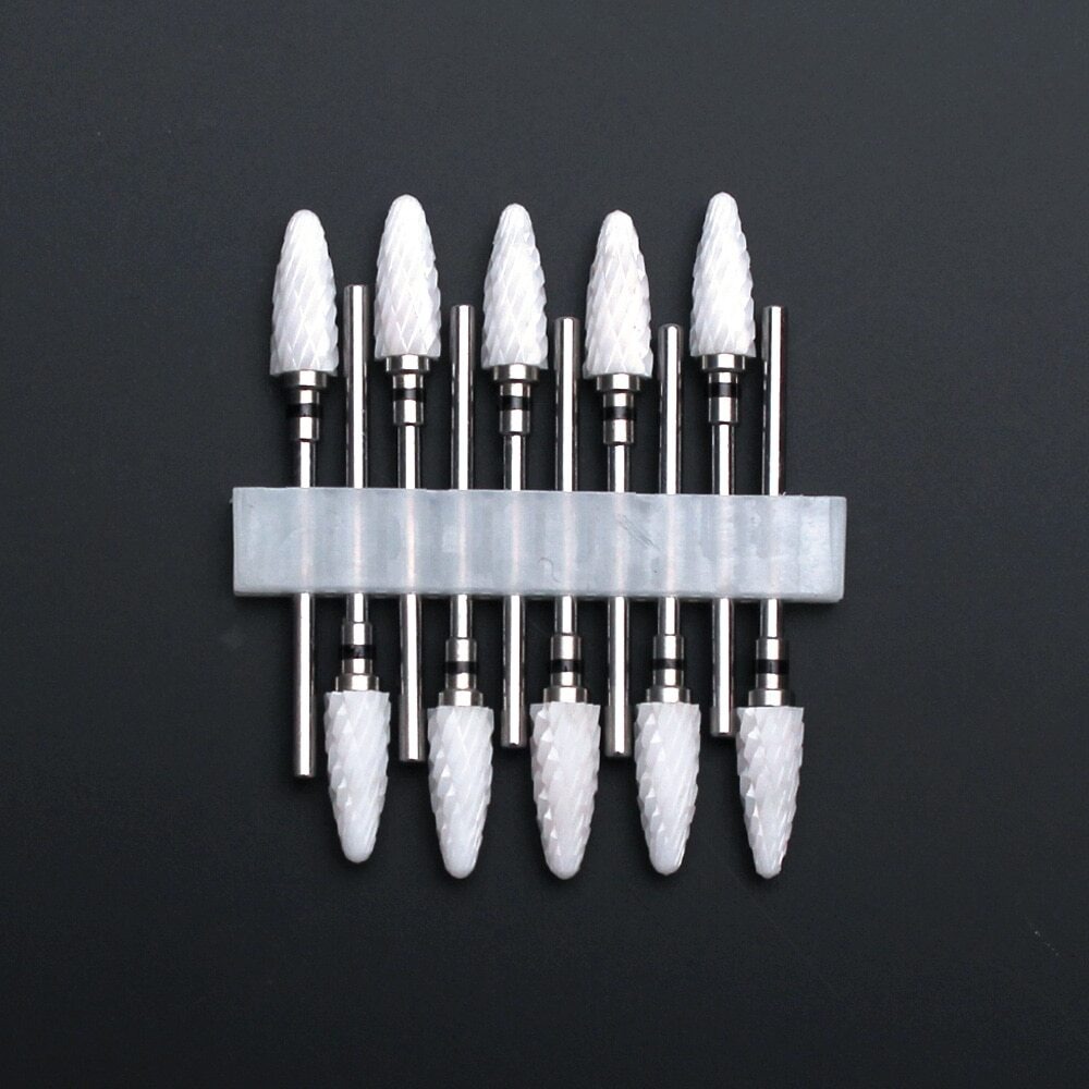 10-Piece Ceramic Nail Drill Bit Tool Set photo 6