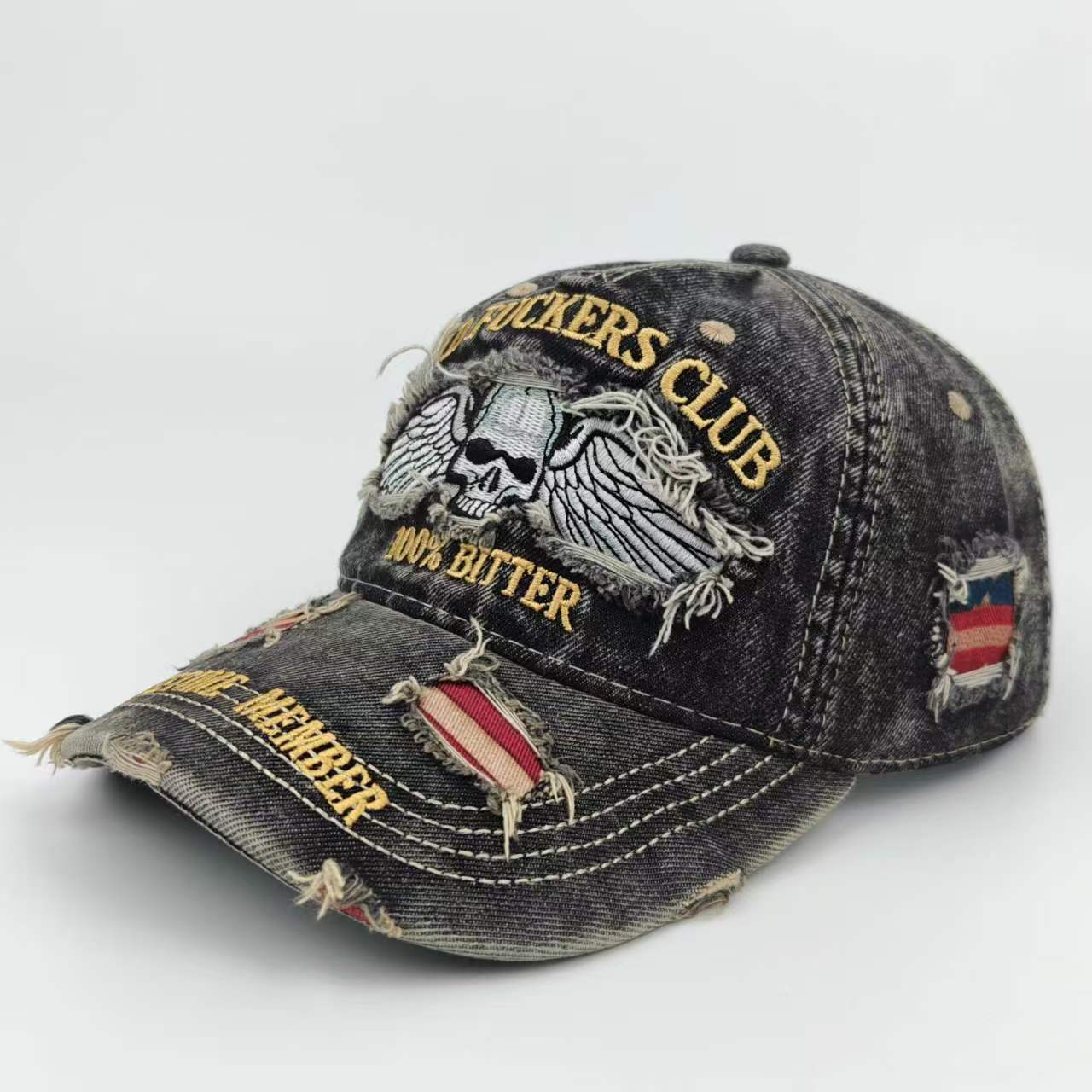 Embroidered Sun-Protective Baseball Cap photo 2