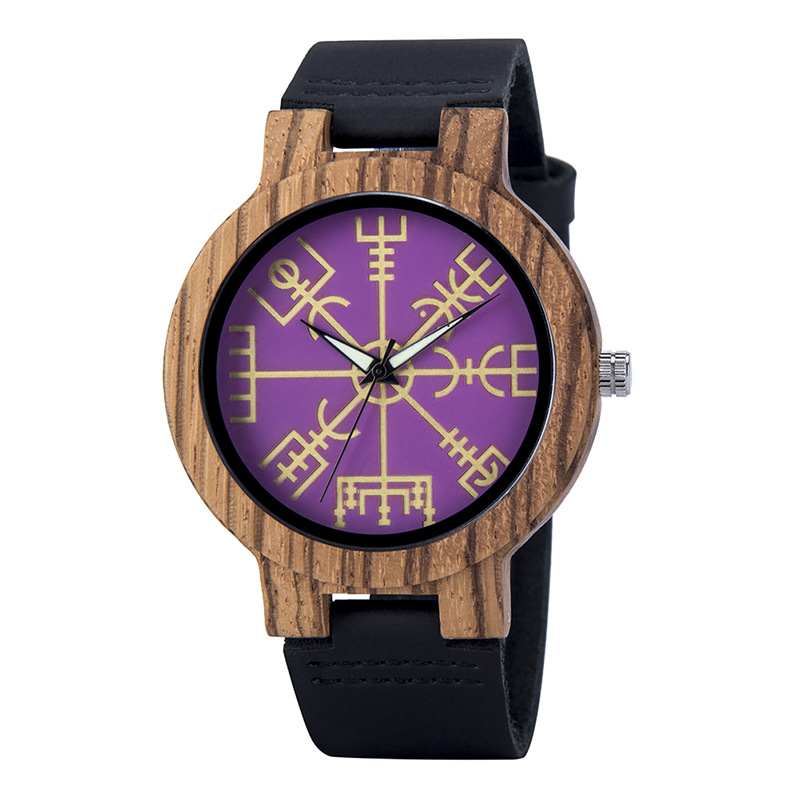 T84 Wooden Quartz Decorative Watch photo 4