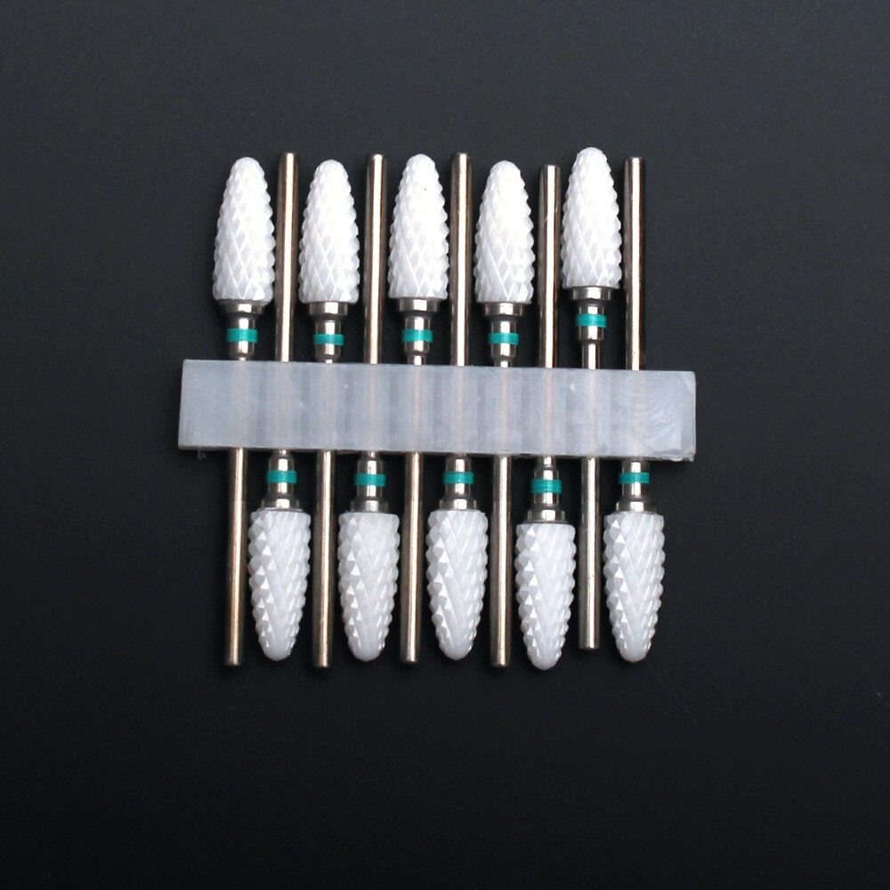 10-Piece Ceramic Nail Drill Bit Tool Set photo 5