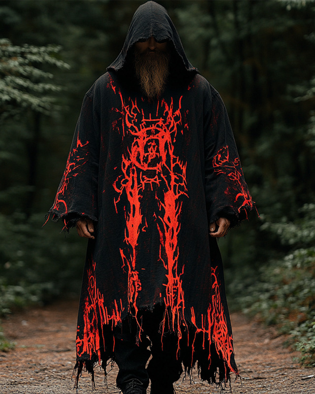 Men's Long Hooded Casual Sweatshirt photo 7