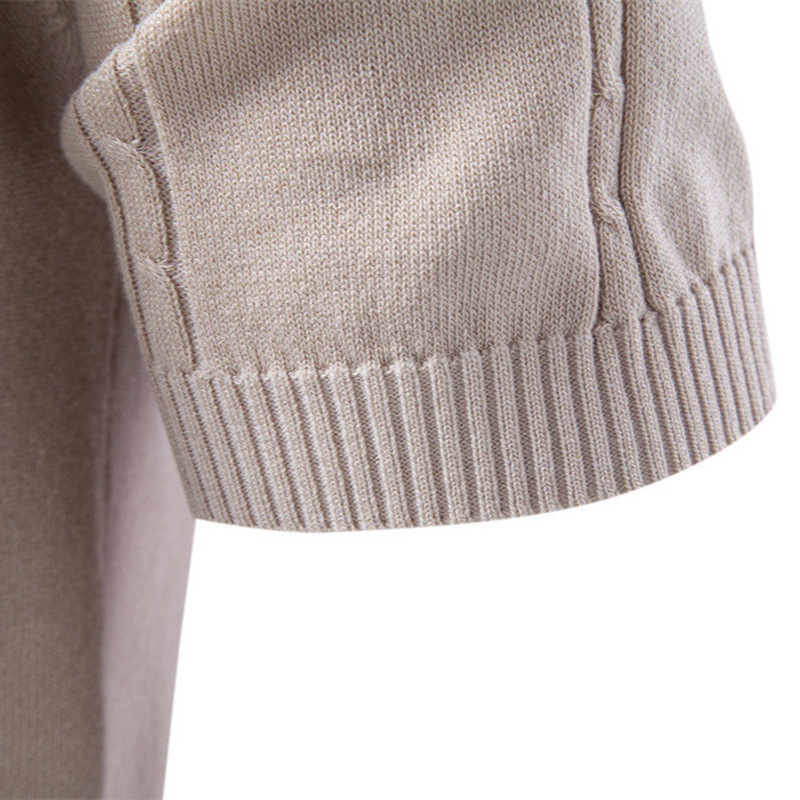 Mens Business-Casual Knitted Ice-Silk Short-Sleeve Shirt photo 7