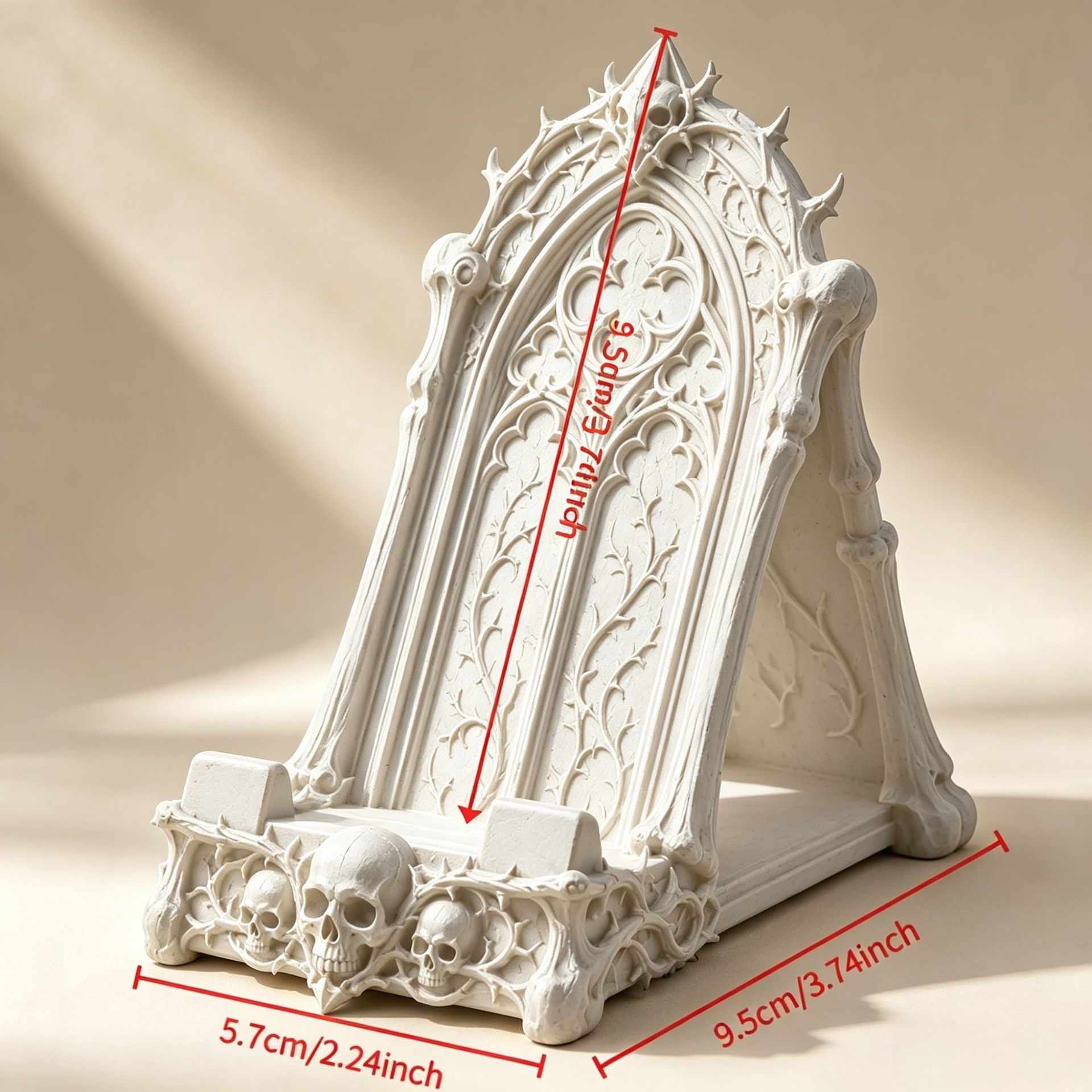 Mobile Phone Holder Black Desktop Decorative Stand For Home Use photo 3