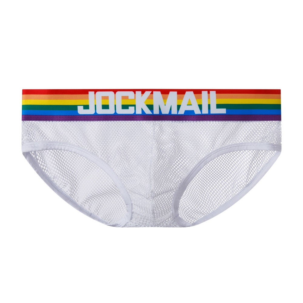 Mens Underwear Rainbow Mesh Breathable photo 3