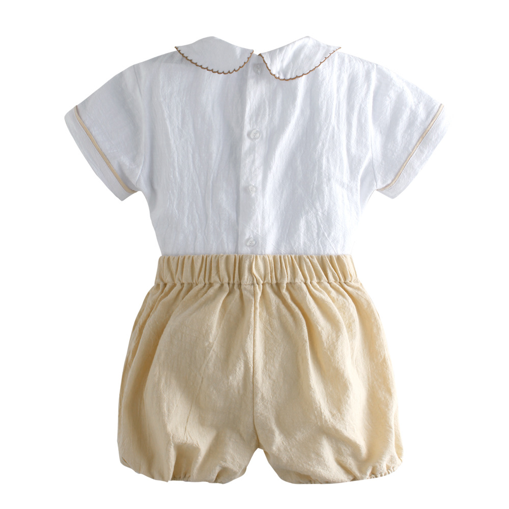 Comfortable Short-sleeve And Shorts Set For Boys photo 2