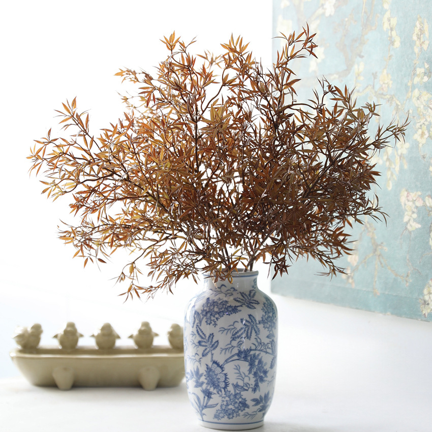 Realistic Artificial Nandina Plastic Home Wedding Decor photo 7