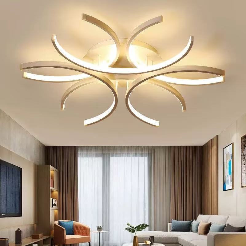 Modern Minimalist Ceiling Light For Living Room Bedroom And Study photo 1