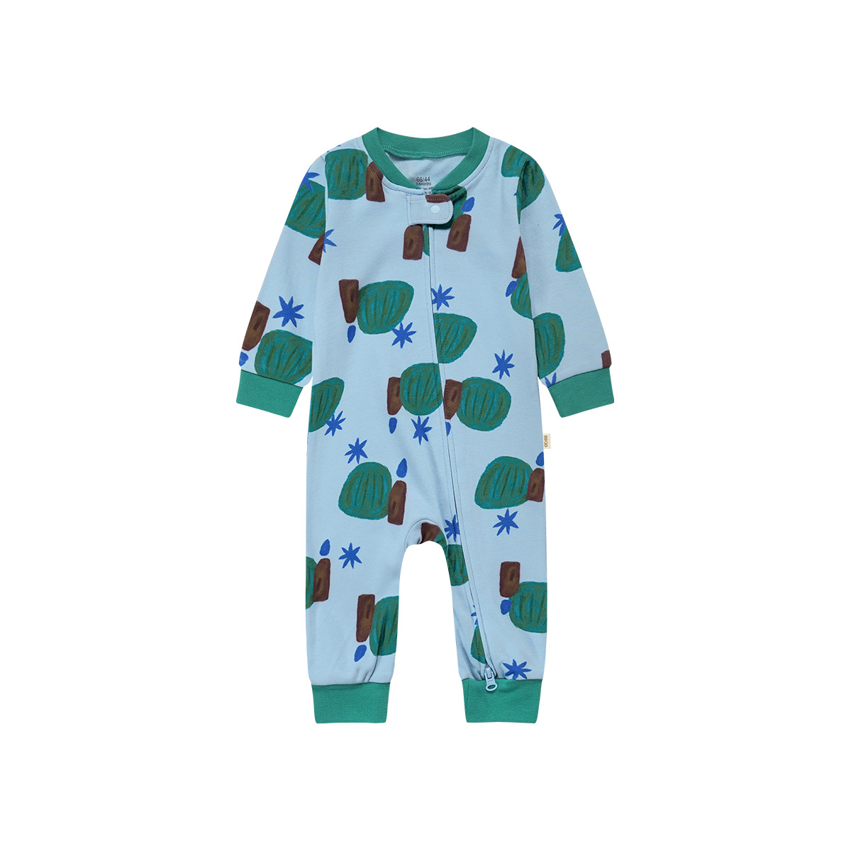 Zippered Cotton Baby Romper Outdoor Crawling Clothes photo 4