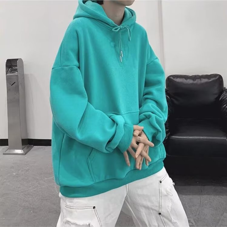 Men's Loose-fitting Pullover Hoodie photo 6