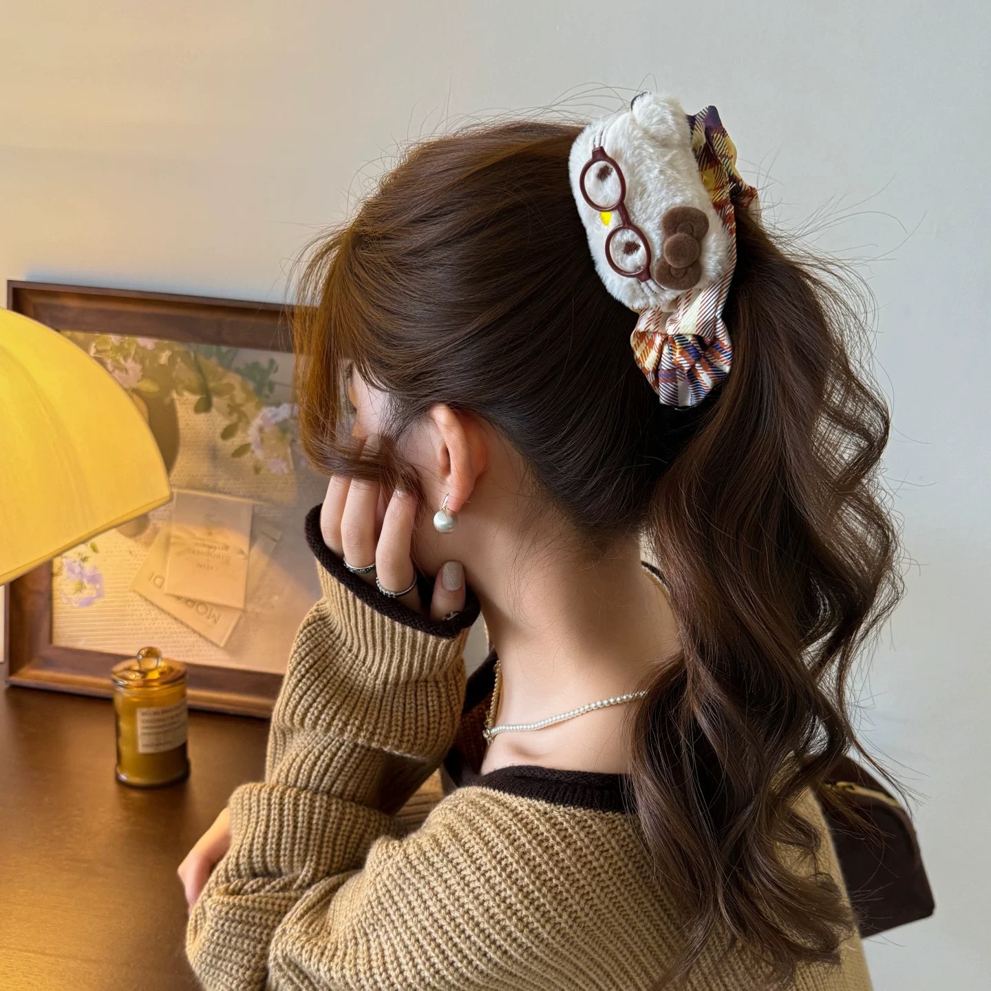 Elegant Sophisticated Bun-style Ponytail Clip For The Back Of The Head photo 7
