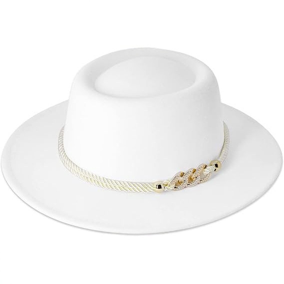 Vintage Top Hat For Men And Women Made Of Soft Wool With A Round Dome photo 1