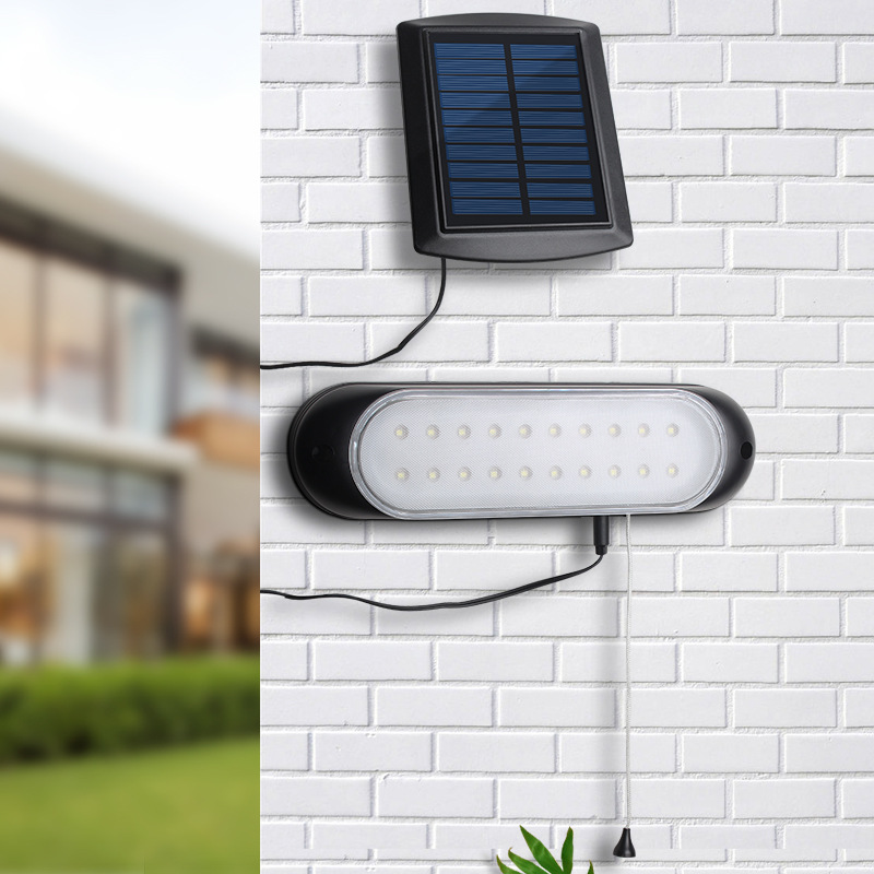 Crystalline Silicon Solar Panel With 20 LED Lights photo 1
