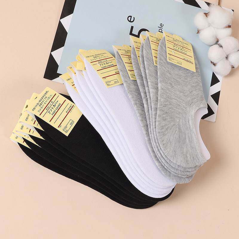 Invisible Socks Solid-color Breathable Summer Socks photo 5