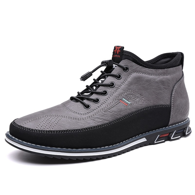 Mens High-top Stylish Mid-calf Boots photo 2