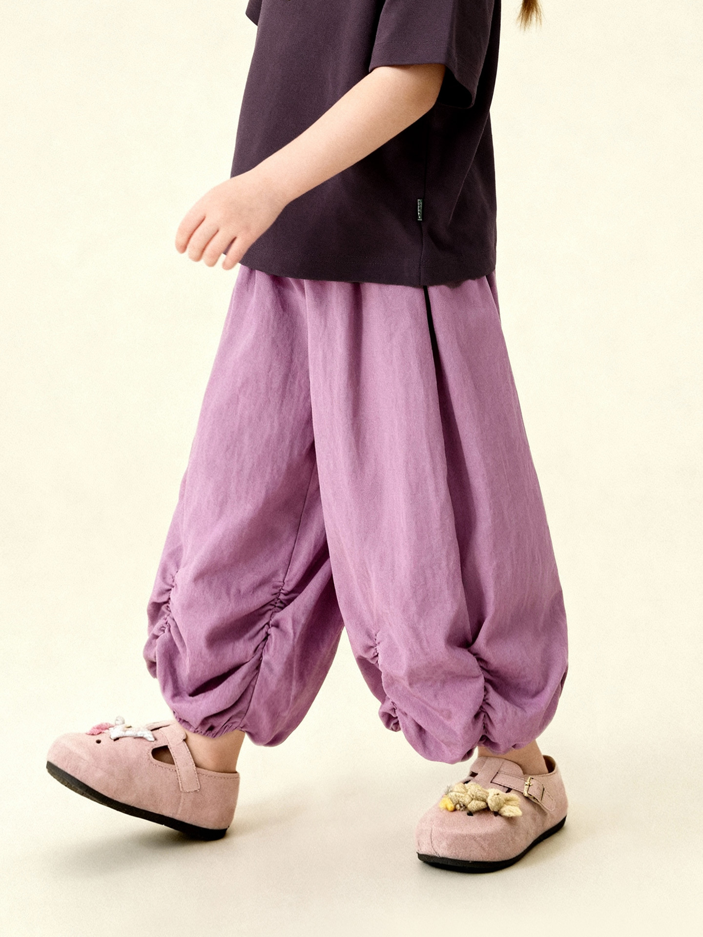 Tongbei Tong Childrens Casual Pants Boys And Girls Fashionable Retro Trousers photo 3