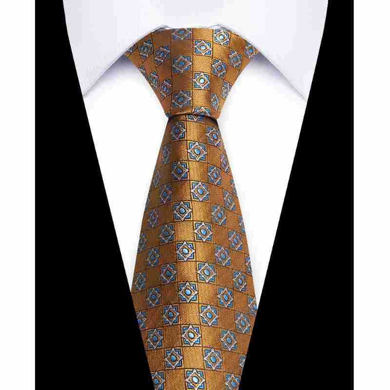 Usiness Striped Hand-stitched Polyester Tie photo 7