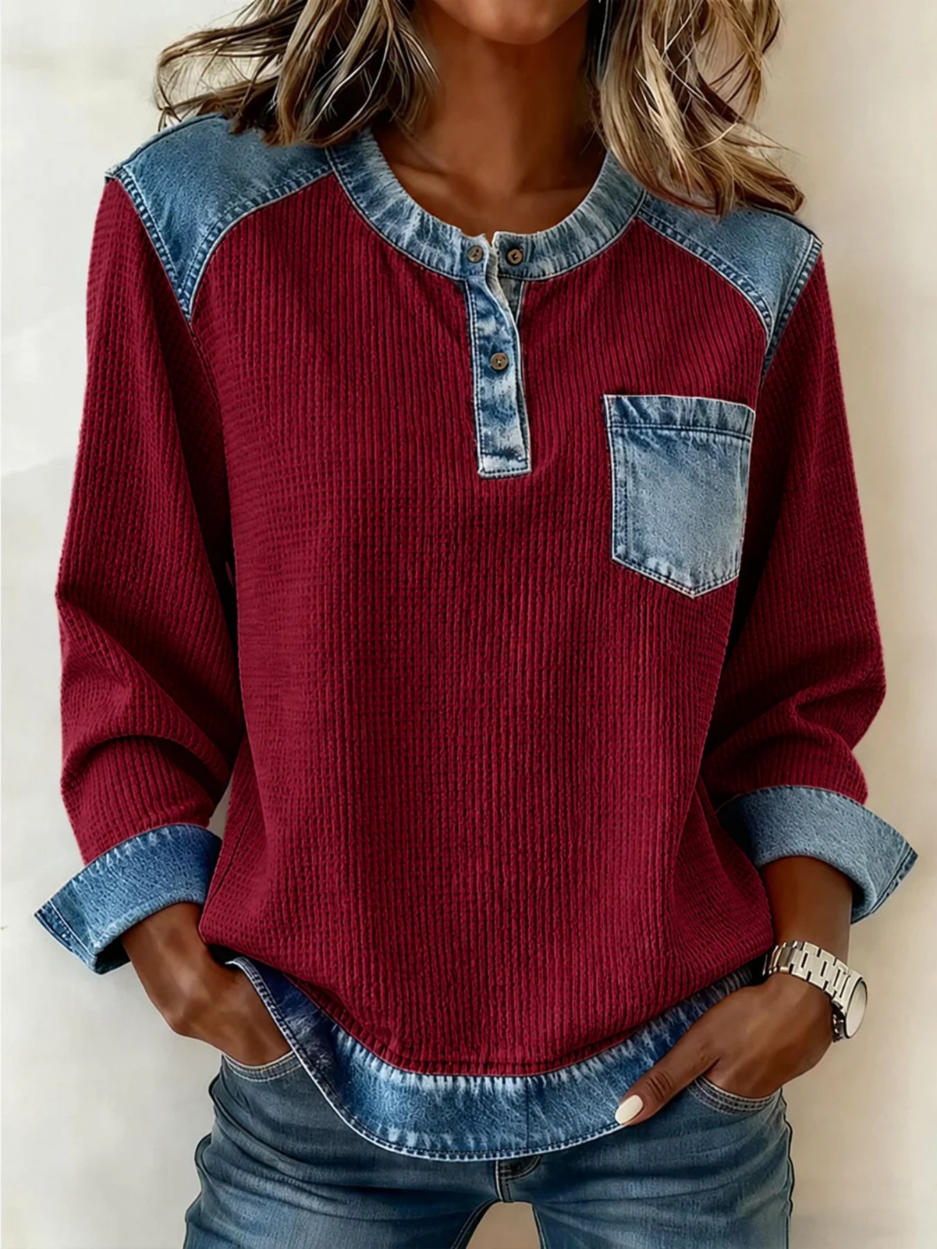 Leopard-print Raglan Loose-fit Pullover photo 4