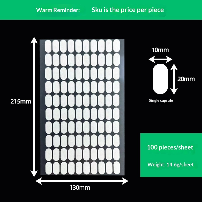 Seamless Transparent Acrylic Double-sided AdhesivePop Mart Polka-dot Glue photo 3