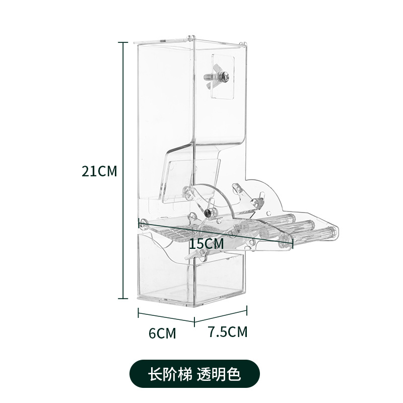 Parrot Automatic Pet Feeder Food Container photo 6