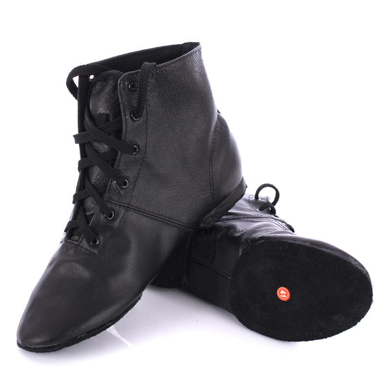 Genuine Leather Ballet Shoes Soft Bottom Practice Modern Dance photo 3