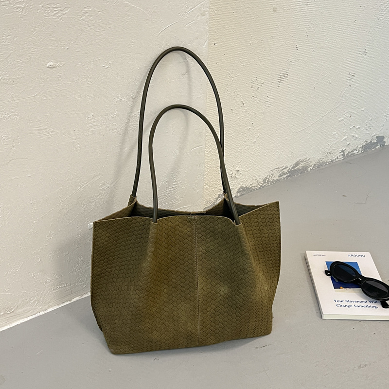 Commuter Vintage Large-capacity Underarm Bag New Casual Style photo 7