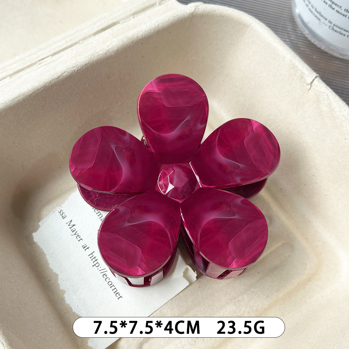 Large Floral Korean-style Hair Clip photo 6